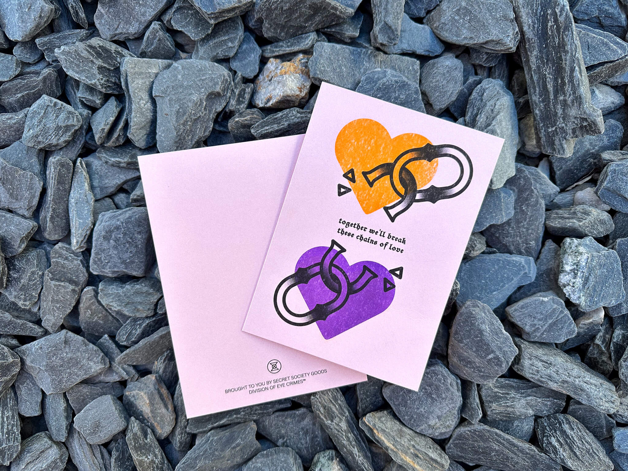 Chains of Love Greeting Card