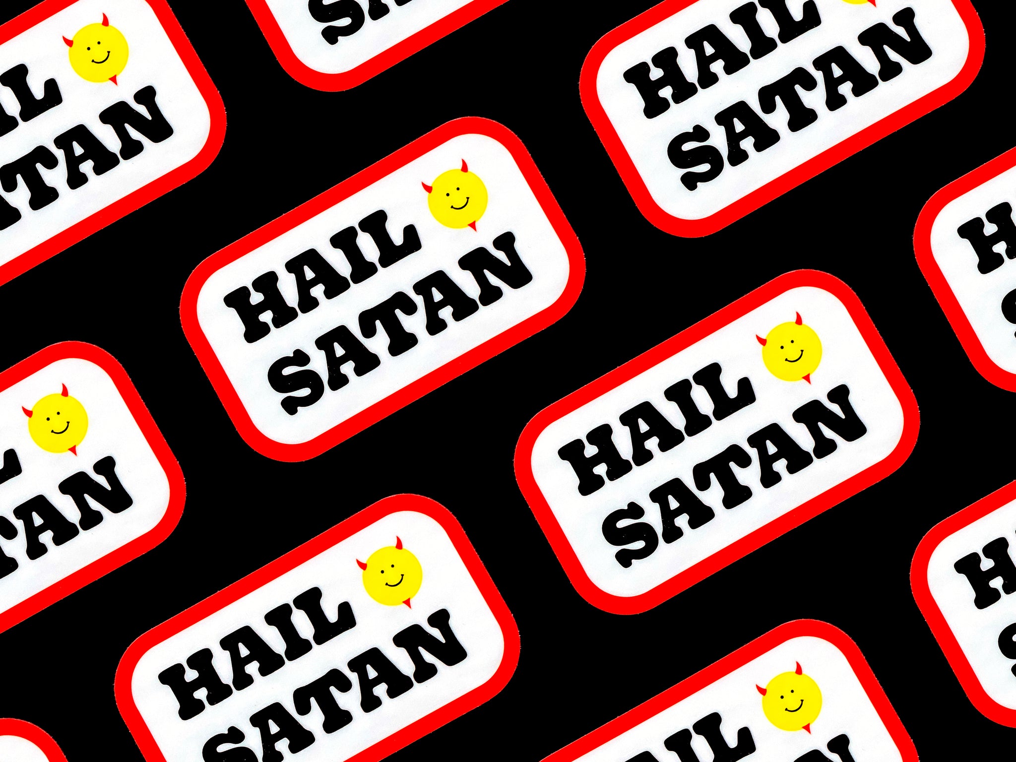 Hail Satan Sticker