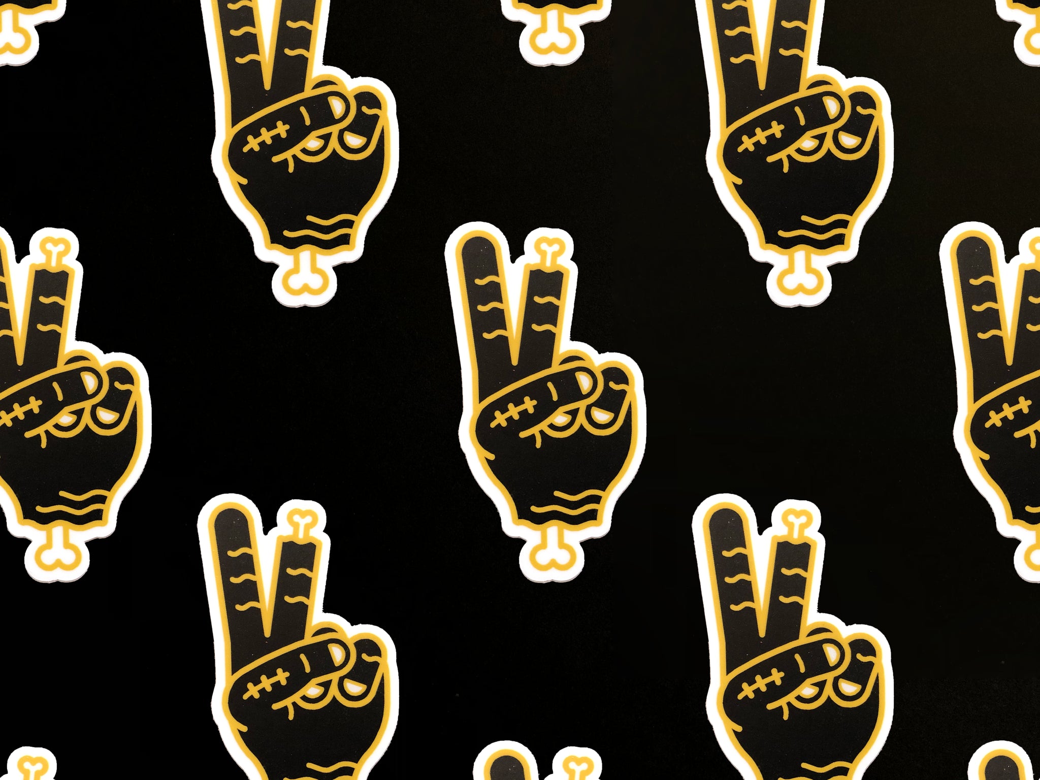 Peace Out Sticker