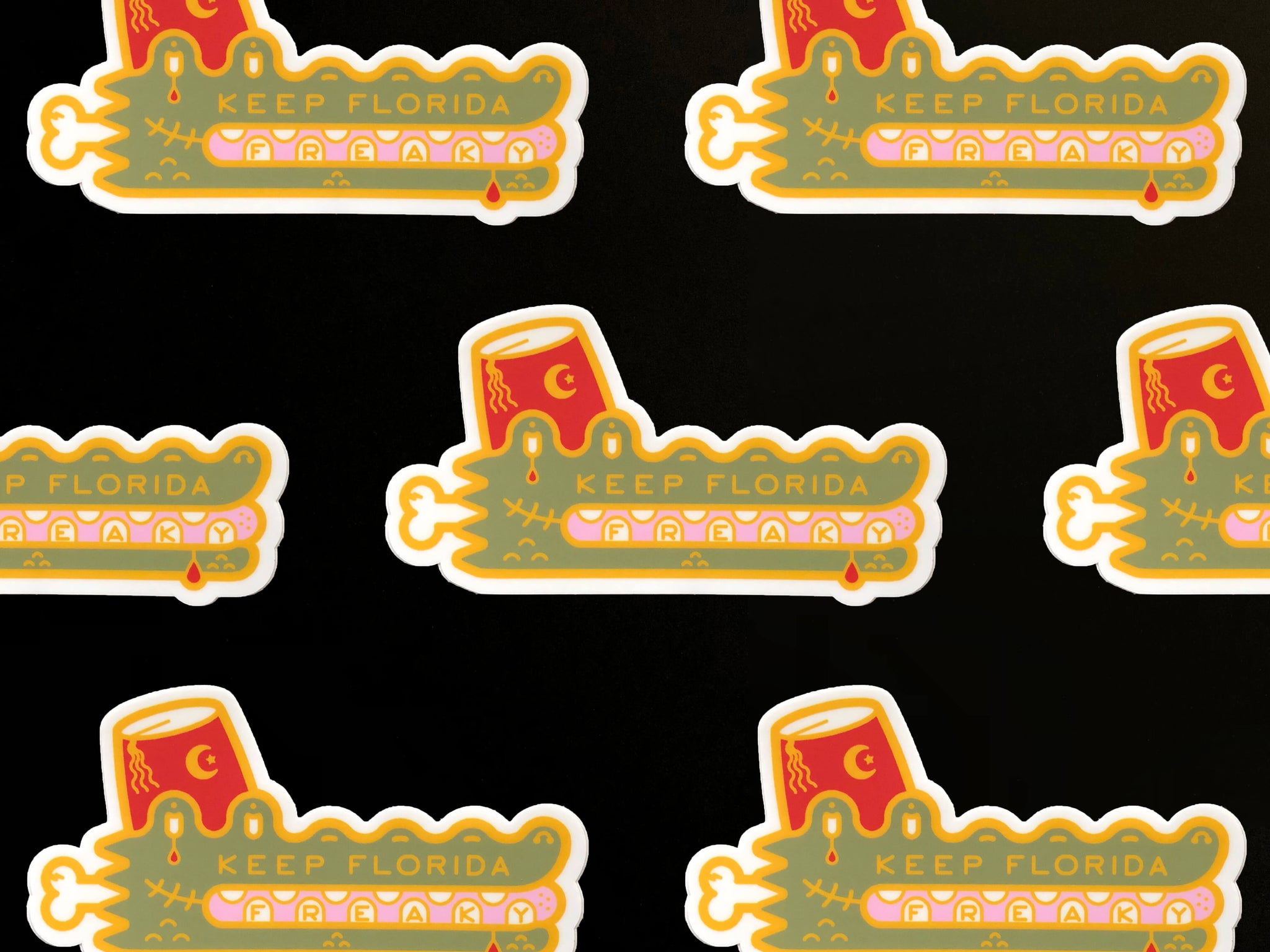 Keep Florida Freaky Sticker