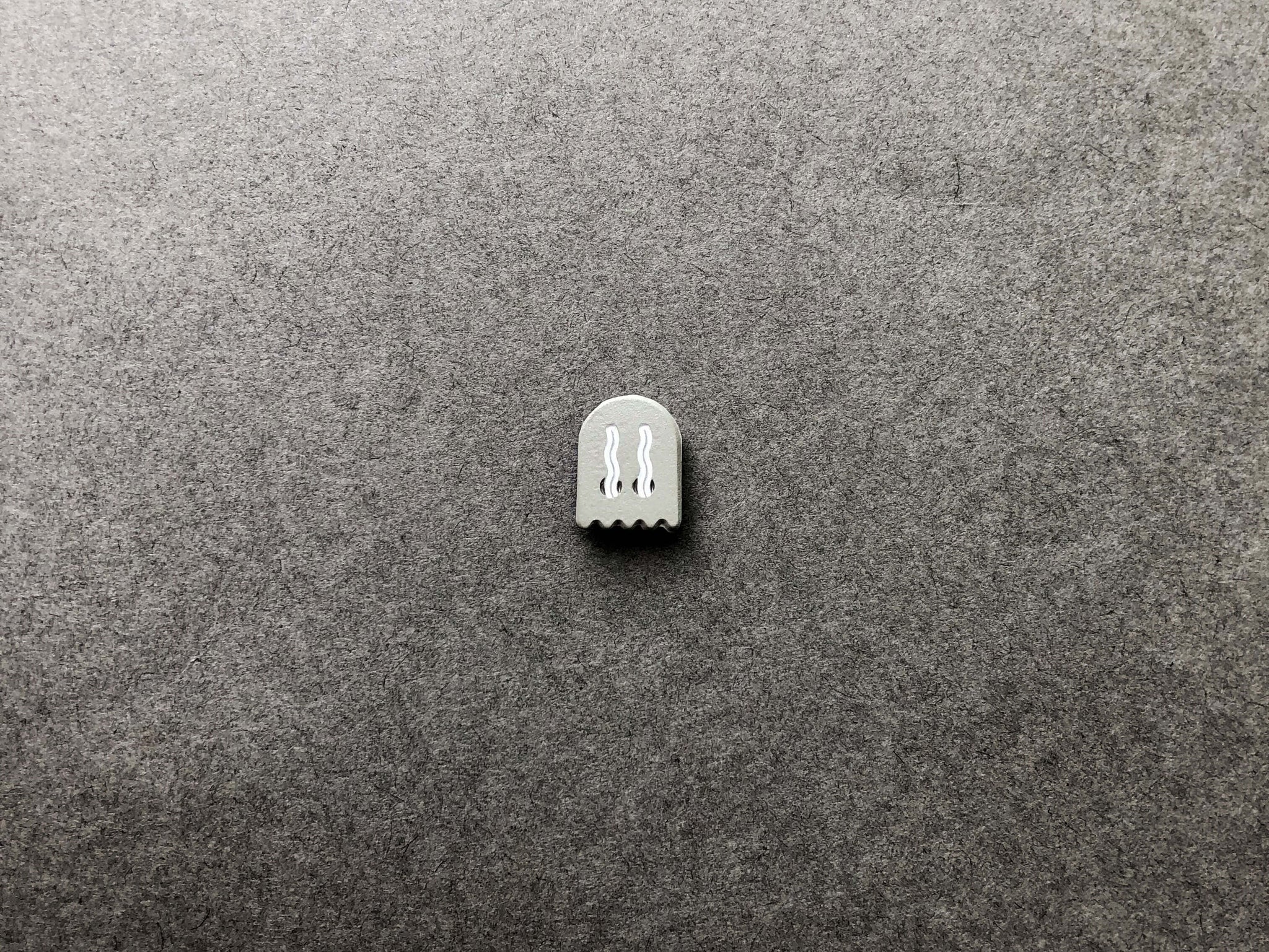 Wiggly Ghost Enamel Pin