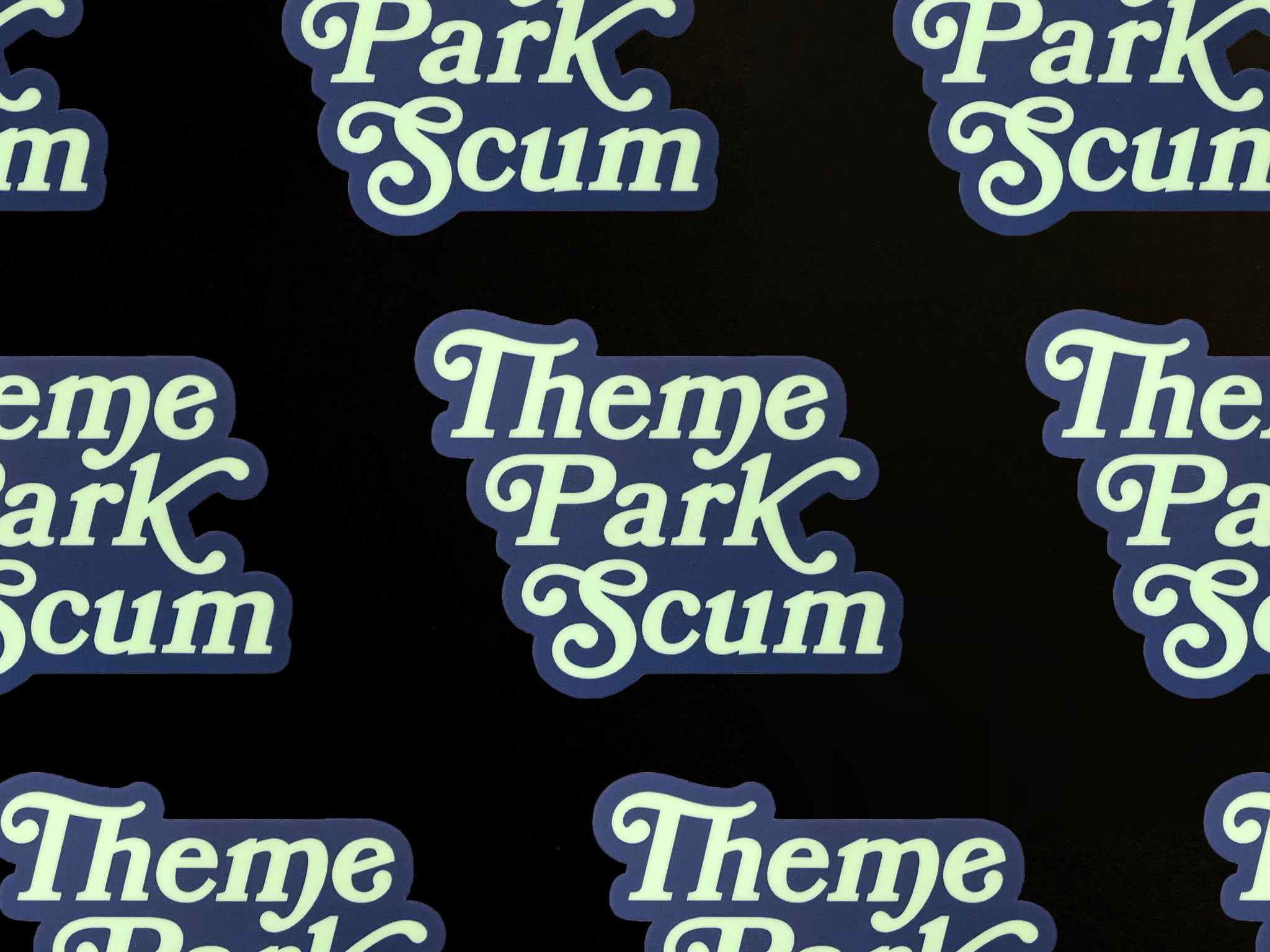 Theme Park Scum: The Sticker!